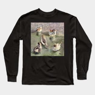 Bathtime For Sparrows Long Sleeve T-Shirt